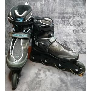 Rollerblade Spark 80 W Inline Skates Anthracite Light Blue Women's Size US 8